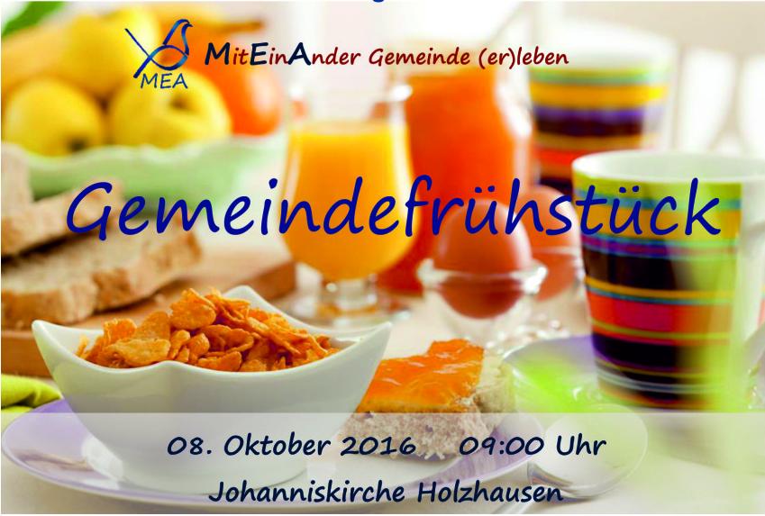 Gemeindefrühstück